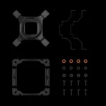 Air Cooler DeepCool AK400 Zero Dark Preto 4 Heatpipes 120mm - Imagem 8