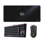 Kit Gamer Redragon Teclado Daksa Mouse Cobra Cypher Mousepad