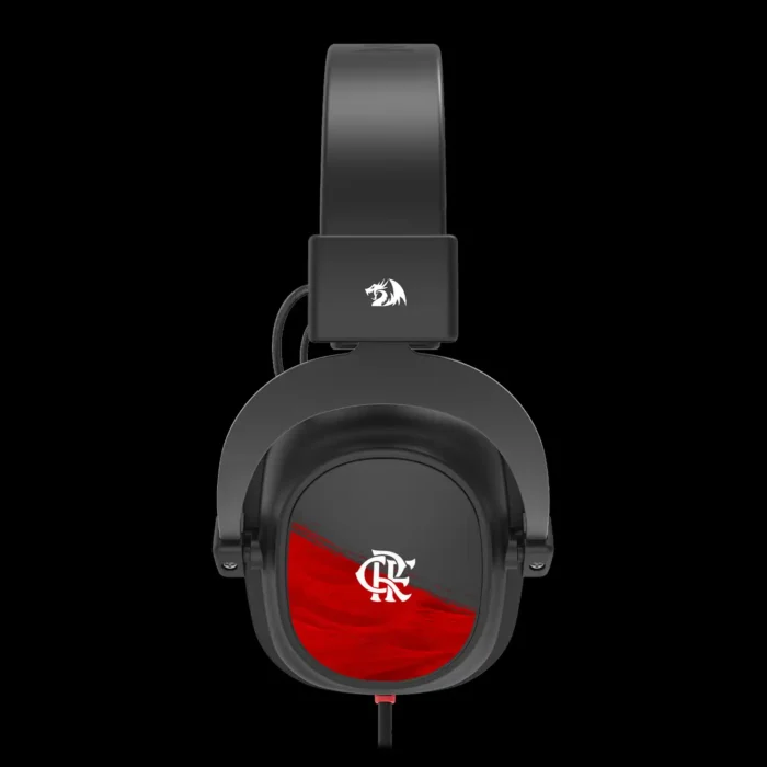 Headset Redragon Flamengo Vulture FL530 Preto Vermelho FL530 - Imagem 4