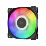 Fan ARGB 120mm Geometric Future Squama 2501B-1 Preto - Imagem 2