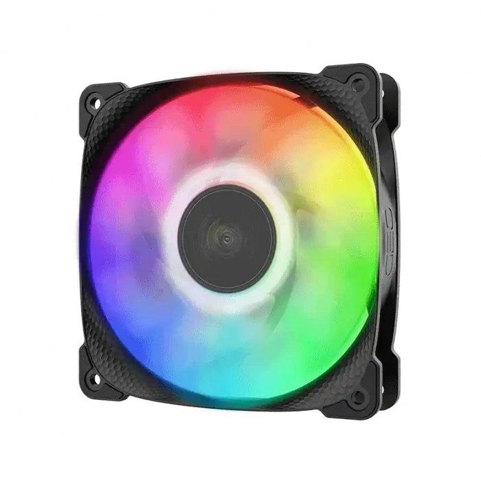 geo-s2501b-1-squama-2501b-rgb-preto-imagem-2-fundo-transparente Fan ARGB 120mm Geometric Future Squama 2501B-1 Preto - Imagem 2
