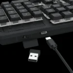 Teclado Membrana Redragon Netherbane PRO RGB S/ Fio USB BT - Imagem 2