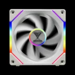Kit 3 Fans Gamdias Aeolus P2-1203U Branco ARGB Controladora - Imagem 2