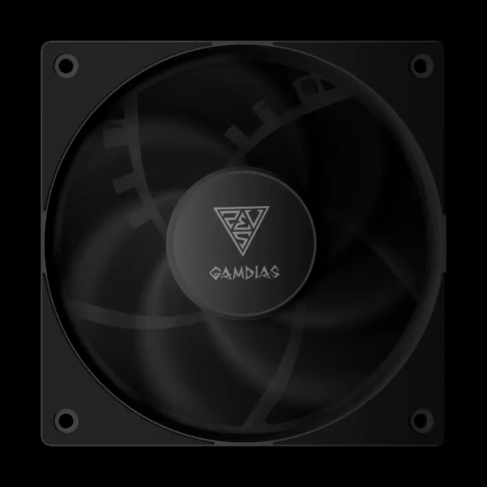 m1-1201-fan-notus-m1-1201-preto-imagem-7-fundo-preto Fan Gamdias Notus M1-1201 Preto 120mm Fan Normal ou Reversa - Imagem 7