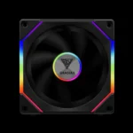 Kit 3 Fans Gamdias Aeolus P2-1203 Preto ARGB Reverse Blade - Imagem 2