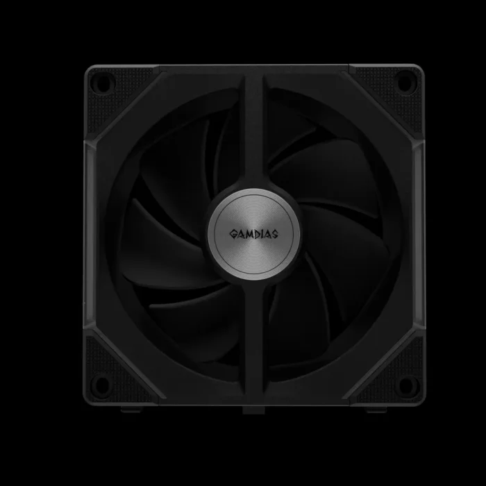 p2-1203-kit-3-fans-aeolus-p2-1203-argb-preto-imagem-10-fundo-preto Kit 3 Fans Gamdias Aeolus P2-1203 Preto ARGB Reverse Blade - Imagem 9