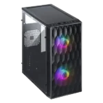 Gabinete Gamer Vinik Wave Preto Matx Lateral Acrílico - Imagem 2