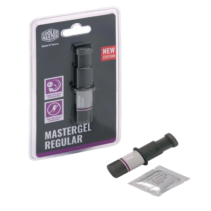 Pasta Térmica Cooler Master MasterGel Regular 5W/mK 4g Cinza - Imagem 3