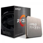 Visão frontal do processador AMD Ryzen 5 5600GT