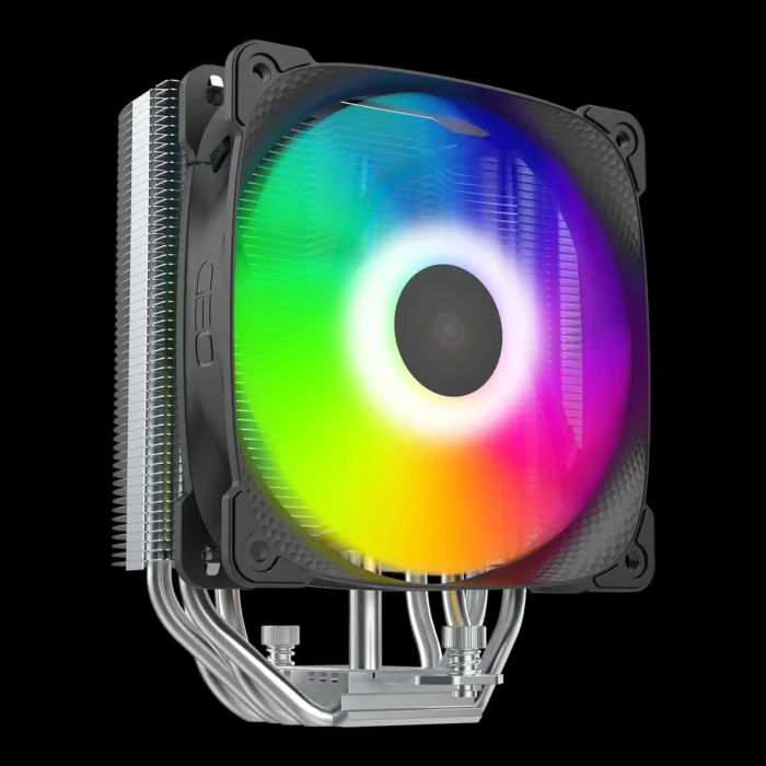 Air Cooler Geometric Future Prawn ARGB PRATA 4 Heat Pipes - Imagem 4