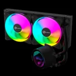 Water Cooler Kalkan Iota V2 240 RGB PRETO KLK00068 250W TDP