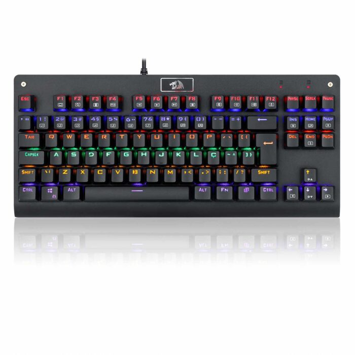 Teclado Mecânico Gamer Redragon Dark Avenger K568R SW Marrom - Imagem 1