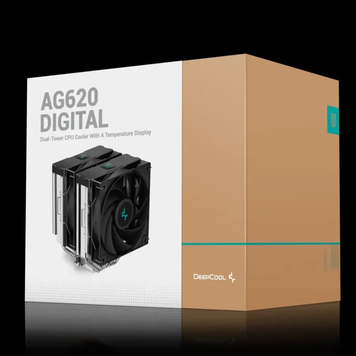 Air Cooler DeepCool AG620 Digital Preto Dual-Tower - Imagem 10