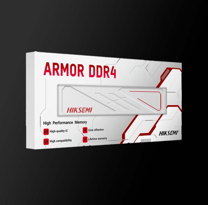 Memória DDR4 Hiksemi Armor 8GB 3200MHz Branca - Imagem 2