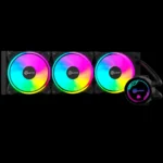 Water Cooler Kalkan Iota V2 360 RGB PRETO KLK00069 280w TDP - Imagem 4