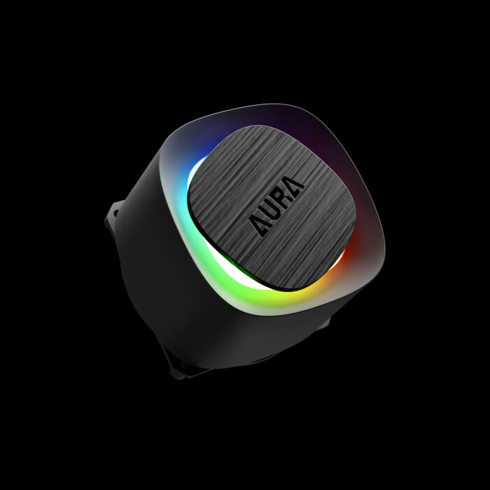 Water Cooler Gamdias Aura GL360 V2 ARGB PRETO 250W TDP - Imagem 3