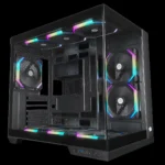 Gabinete Redragon Wideload Pro Preto CA-604B-PRO - Imagem 2