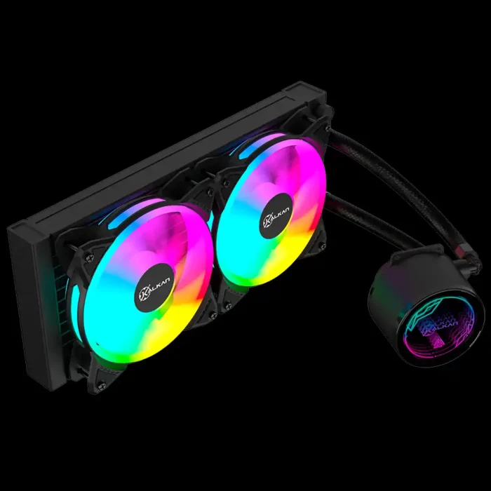 Water Cooler Kalkan Iota V2 240 RGB PRETO KLK00068 250W TDP - Imagem 3