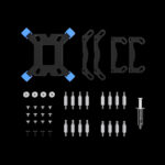 Water Cooler Gamdias Aura GL360 V2 ARGB PRETO 250W TDP - Imagem 10