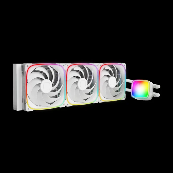 Water Cooler Geometric Future Eskimo Pro 42 RGB BRANCO - Imagem 4