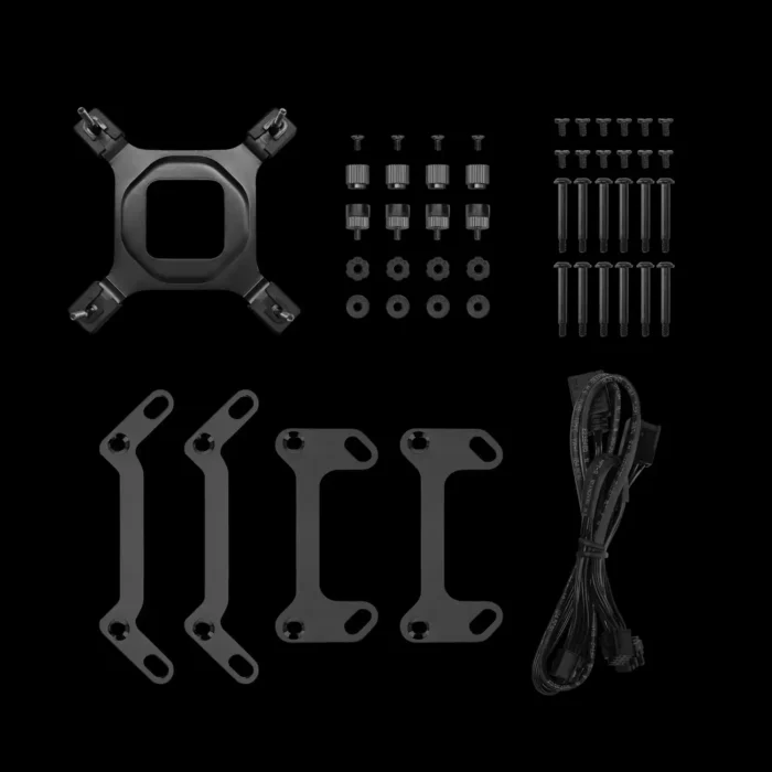 Water Cooler 360mm DeepCool Mystique ARGB ANTI-LEAK Preto - Imagem 5