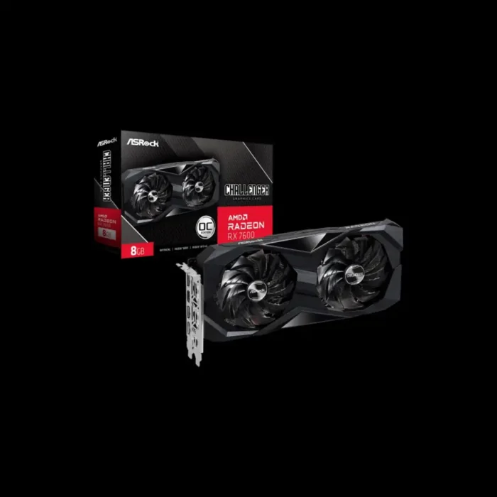 Placa de Video ASRock Radeon RX 7600 Challenger OC 8GB GDDR6 - Imagem 3