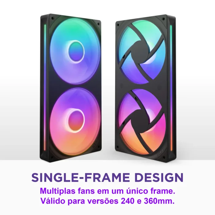 Water Cooler NZXT Kraken Core 240 RGB PRETO RL-KR24C-B1 - Imagem 4