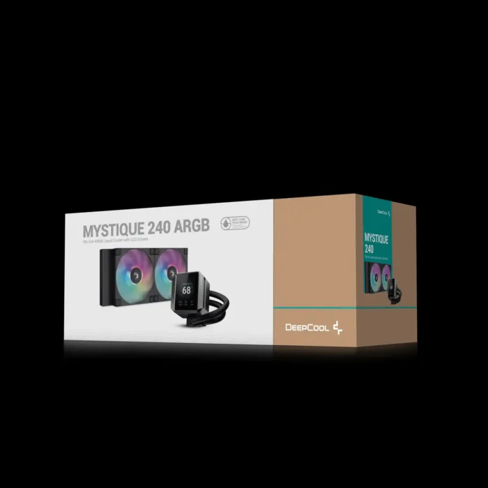 Water Cooler 240mm DeepCool Mystique ARGB ANTI-LEAK PRETO - Imagem 6