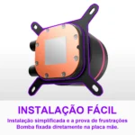 Water Cooler NZXT Kraken Core 360 RGB Preto RL-KR36C-B1 - Imagem 5