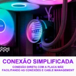 Water Cooler NZXT Kraken Core 240 RGB PRETO RL-KR24C-B1 - Imagem 3