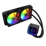 Water Cooler Gamer Pcyes Tundra 240mm ARGB 250W Black Vulcan - Imagem 3