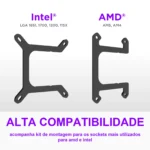 Water Cooler NZXT Kraken Core 240 RGB PRETO RL-KR24C-B1 - Imagem 7