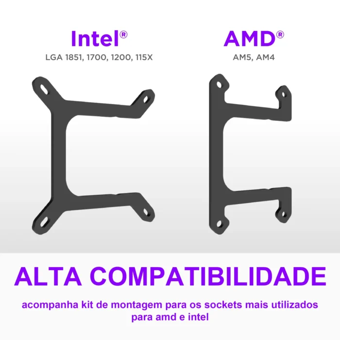 Water Cooler NZXT Kraken Core 240 RGB PRETO RL-KR24C-B1 - Imagem 7