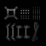 Water Cooler 240mm DeepCool Mystique ARGB ANTI-LEAK PRETO - Imagem 5