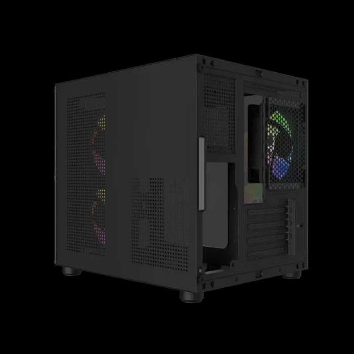 Gabinete Gamer Bluecase Pure Pro Preto 3 FANS USB 3.0 mATX - Imagem 5