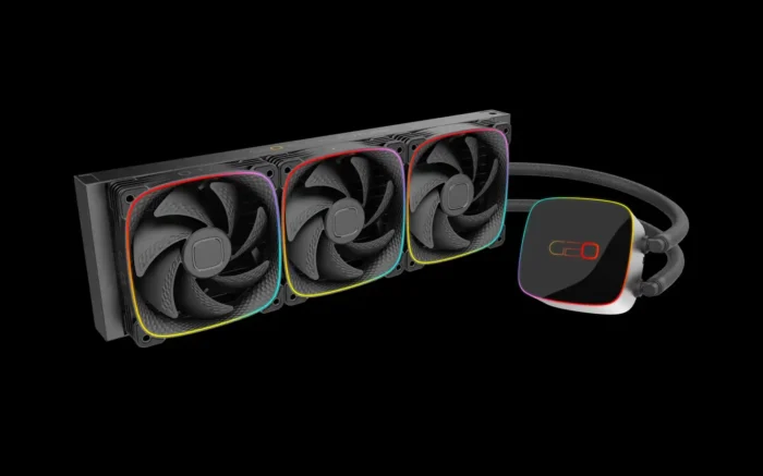 Water Cooler 360mm Geometric Future Eskimo Junior RGB Preto - Imagem 4