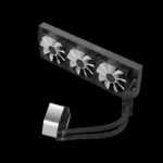 Water Cooler 360mm Geometric Future Eskimo Igloo Neon RGB - Imagem 3