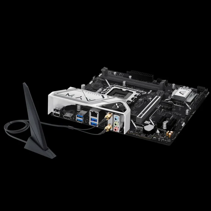 Placa Mãe ASUS B760M‑AYW WIFI D4 II DDR4 mATX PCIe 5 - Imagem 6