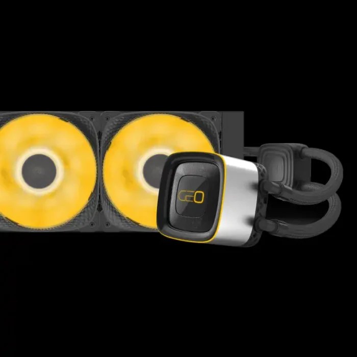 Water Cooler 360mm Geometric Future Eskimo Igloo Neon RGB - Imagem 6