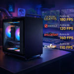 PC Gamer LevelUP Evolv EVO5 MOBA R5 4500 16GB 480GB RX 570 8GB PRETO