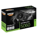 GPU INNO3D GEFORCE RTX 5060 TWIN X2 8GB 128BITS GDDR7 N50602-08D7-195071N