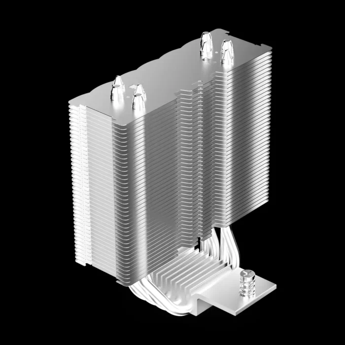 Display digital do Air Cooler Ocypus Delta A40 EX Branco mostrando temperatura