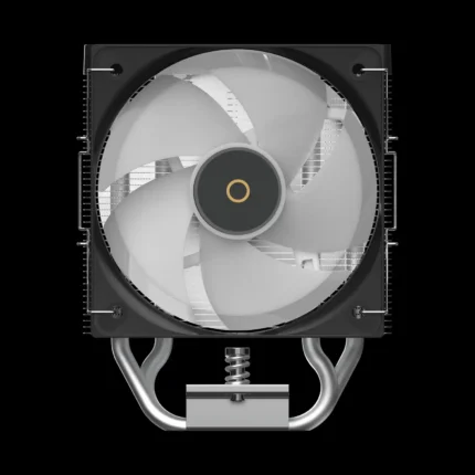 Detalhe do display digital do Air Cooler Ocypus Gamma A40
