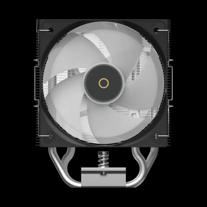 Detalhe do display digital do Air Cooler Ocypus Gamma A40