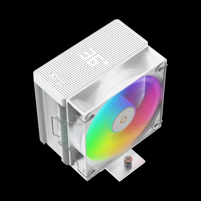 Air Cooler Ocypus Gamma A40 com iluminação ARGB em setup gamer