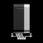 Detalhe do display digital integrado no Air Cooler Ocypus Delta A40 EX