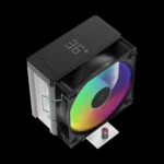 Air Cooler Ocypus Gamma A40 Preto com iluminação ARGB e display digital