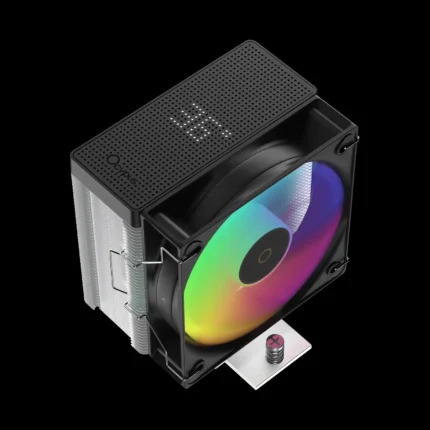 Air Cooler Ocypus Gamma A40 Preto com iluminação ARGB e display digital