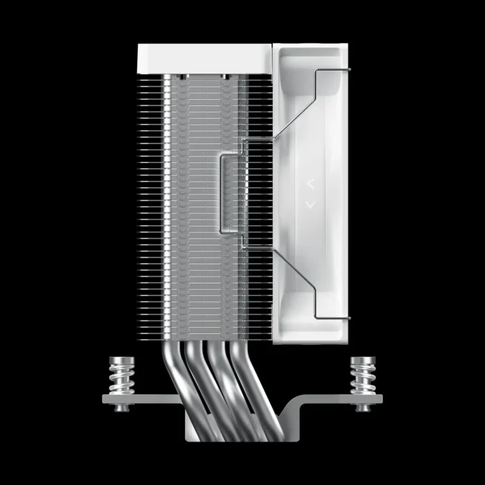 Ventoinha ARGB do Air Cooler Ocypus Gamma A40 em funcionamento