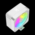 Air Cooler Ocypus Delta A40 EX Branco vista frontal com display digital